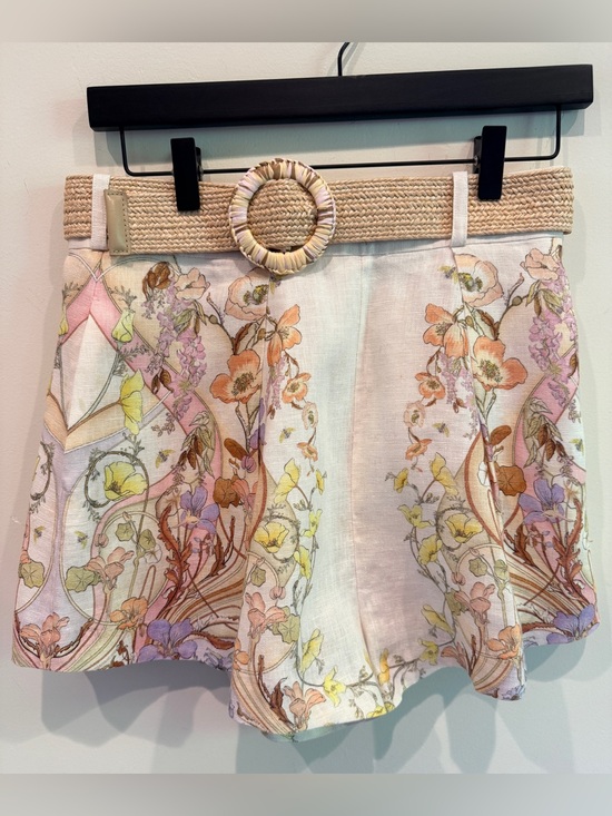 Zimmermann Pants - Zimmermann Linen Shorts, Size 2
